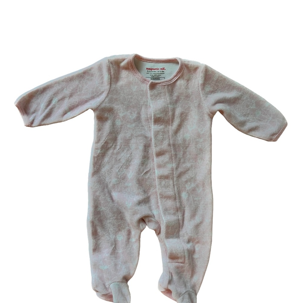 Magnetic Me Soft Pink Footie